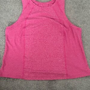 Marmot Pink Crop Tank Top Sleeveless Relaxed